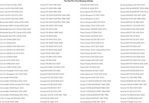 Sand Star الخلفي إطار 18x9.5-8 ص/ساعة (6 مجداف) لسوزوكي LT80 Quadsport 1987-2006 in Saudi Arabia