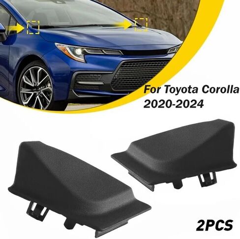 Auto parts For Toyota Corolla 2020 2021 2022 2023 2024 Car Front Windshield Wiper Side Cowl Extension Trim Cover 55753-02250, 55754-02260 Stable features and high reliability in Saudi Arabia