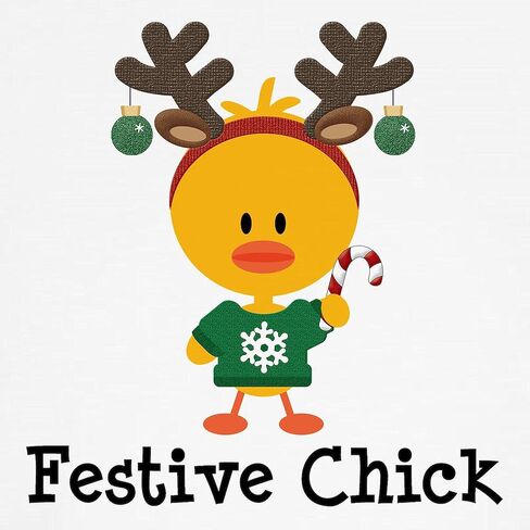 CafePress Festive Chick Kids Baseball Jersey Kids Cotton Baseball Jersey, 3/4 Raglan Sleeve Shirt in Saudi Arabia