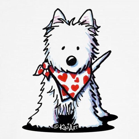 Cafepress Heart Darf Westie Kids Baseball Jersey Kids Cotton Baseball Jersey ، 3/4 Raglan Sleeve Shirt in Saudi Arabia