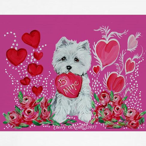 Cafepress Valentine Westie Baseball Jersey Kids Cotton Baseball Jersey ، 3/4 Raglan Sleeve Shirt in Saudi Arabia