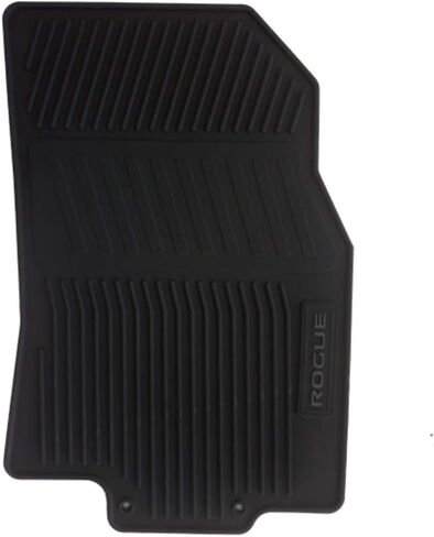 حصيرة أرضية لـ Nissan Rogue OEM Genuine - All Weather - Heavy Duty - (2014،2015،2016،2017،2018 ، 2019 ، 2020) مجموعة كاملة (أسود) لا تتناسب مع Rogue Sport أو Select لا تتناسب مع Rogue 2021 in Saudi Arabia