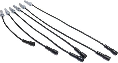 لـ Chrysler Pacifica Spark Plug Wire 2005 06 07 2008 | مجموعة من 6 | الانتهاء الأسود in Kuwait