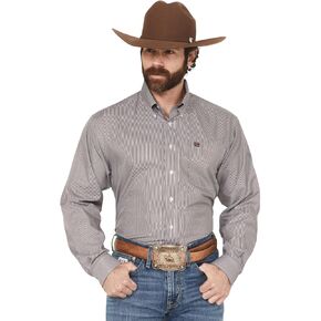 Cinch Western Shirt Mens Long Sleeve Stripe Multi-Color MTW1105917 in Kuwait