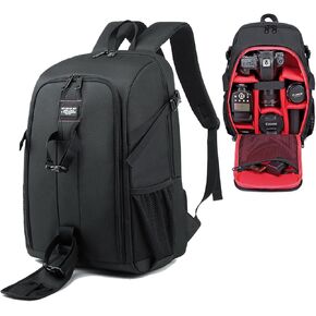 Camera Backpack, Waterproof Camera Bags for Photographers Compartment Large Capacity Travel Camera Bag Compatible With Canon/Nikon/Sony Drone in Kuwait