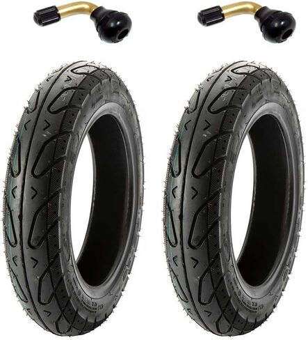 MMG Set of 2 Scooter Tubeless Street Tire 3.50-10 Front or Rear fits on 10 Inch Rim in Saudi Arabia