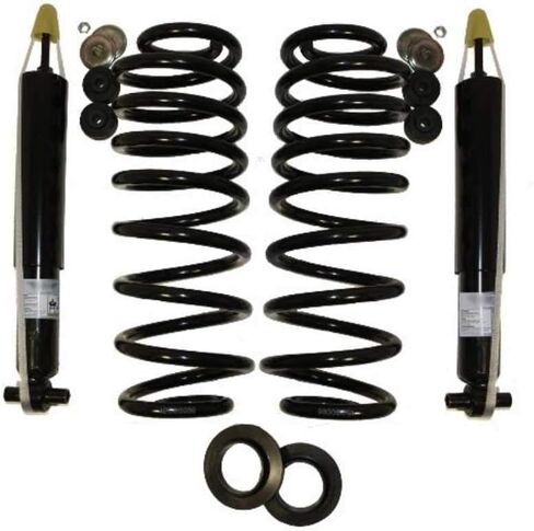 Autoshack Air الخلفي للهواء الصدمة لفائف الربيع مجموعة مجموعة استبدال لعام 2003-2008 2009 2010 2011 فورد كراون فيكتوريا 2003-2011 Mercury Grand Marquis 2003-2011 Lincoln Town Car 4.6L V8 RWD SCK75995 in Saudi Arabia