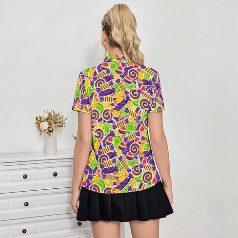 Womens Golf Shirt Short Sleeve V Neck Polo Shirt Moisture Wicking Polo Shirt Quick Dry Tennis Polo Shirt in Saudi Arabia