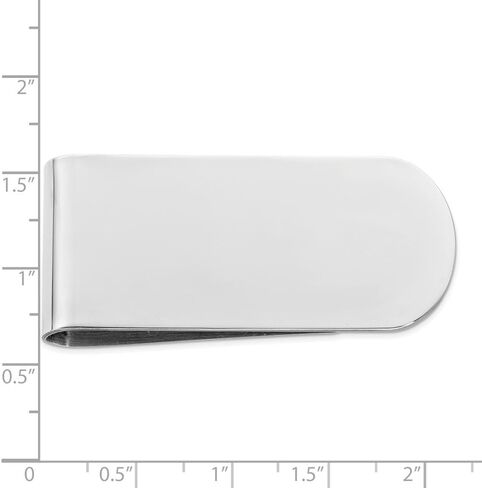 Diamond2Deal 925 sterling Silver Money Clip in Saudi Arabia