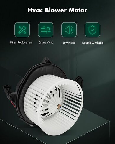 محرك منفاخ SCITOO HVAC لمركبات Mack - محرك منفاخ سخان تيار متردد مناسب لـ 2008-2010 لـ Mack CHU، 2007 لـ Mack CXP، 2008-2015 لـ Mack CXU HVAC محرك منفاخ مع استبدال قفص المروحة in Saudi Arabia