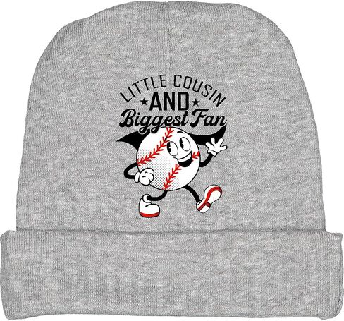 inktastic Little Cousin and Biggest Fan Baby Beanie Hat in Saudi Arabia