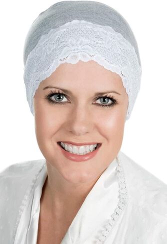 Cardani Lace Sleep Cap - Soft Hat Liner Viscose from Bamboo in Kuwait
