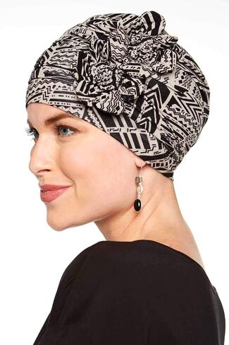 Cardani Flapper Turban - Vintage Flapper Hat in Soft Viscose from Bamboo in Saudi Arabia