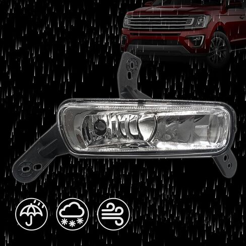 Fog Light Assembly Fit for Expedition 2018 2019 2020 2021 Models JL1Z15201A JL1Z15200A FO2593248 FO2592248 (Left Driver Side) in Saudi Arabia