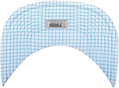yums blueprints flat bill snapback باللون الأزرق والأبيض in Saudi Arabia