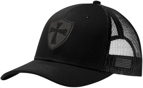 Knights Templar Crusader Cross Men's Trucker Hat in Kuwait