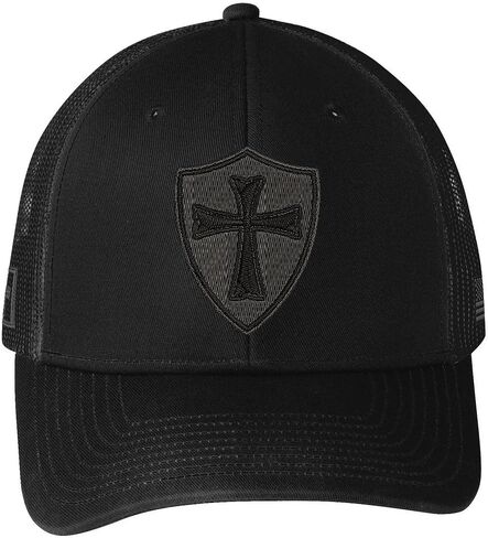 Knights Templar Crusader Cross Men's Trucker Hat in Kuwait