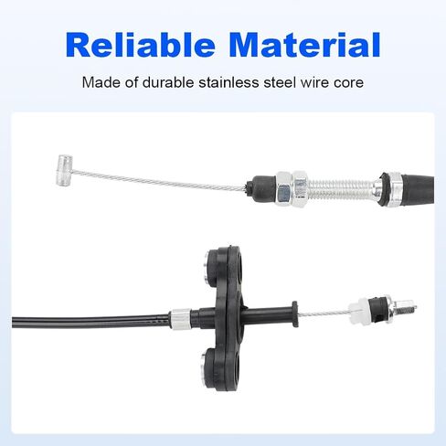 Throttle Cable Replacement for 18201-7B415 182017B415 Compatible with 1999-2002 Nissan Frontier 3.3L V6 2000-2002 Nissan Xterra 3.3L V6 in Saudi Arabia