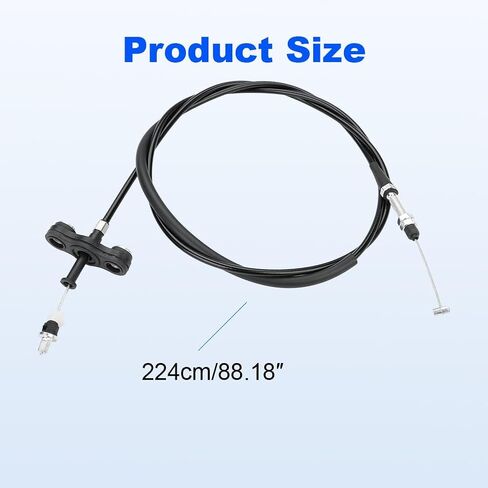 Throttle Cable Replacement for 18201-7B415 182017B415 Compatible with 1999-2002 Nissan Frontier 3.3L V6 2000-2002 Nissan Xterra 3.3L V6 in Saudi Arabia