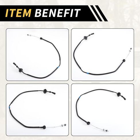 1 PCS Throwhrottle Body Specelerator Cable for Dodge for RAM 1500 2500 3500 1994-1996 Throuttle Body Valve Cable Cable No.4897406AA Black in Kuwait