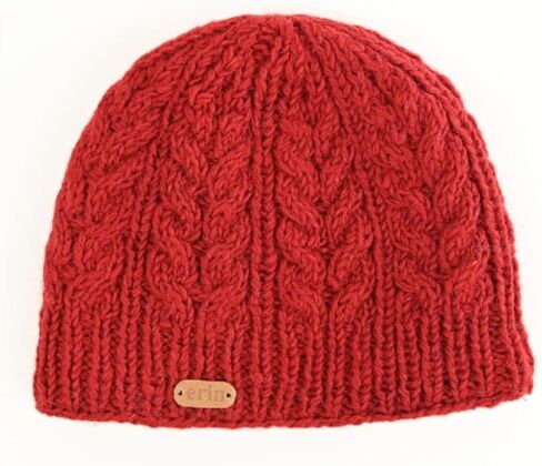 Traditional Irish Wool Beanie Cap for Men, 100% Wool, Internal Lining, Made in Ireland in Saudi Arabia