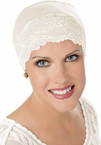 Cardani Lace Sleep Cap - Soft Hat Liner Viscose from Bamboo in Kuwait