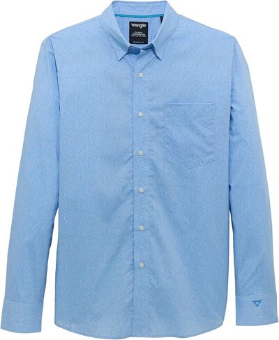 Wrangler Cody Johnson Blue Paisley Shirt in Saudi Arabia
