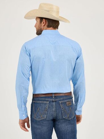 Wrangler Cody Johnson Blue Paisley Shirt in Saudi Arabia