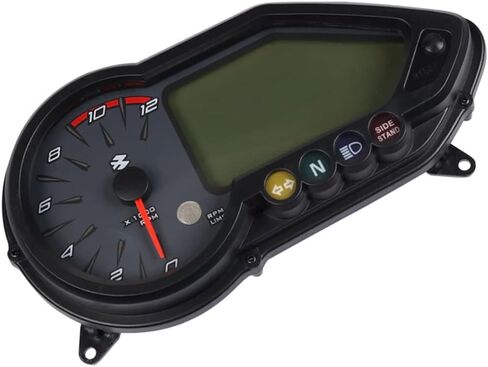 Moto Bike Speedometer, Fit for Bajaj Pulsar 135 150 160 180 220NS 2015-2018, 0-12000 RPM Digital Odometer, 1Pc Motorcycle Instrument Assembly W/Tachometer in Saudi Arabia
