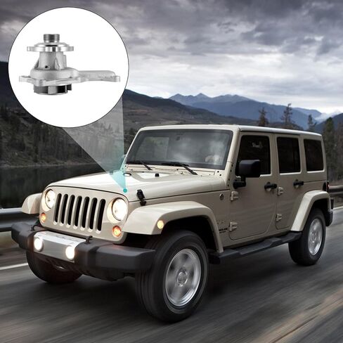 AW6189 مضخة المياه 3.8L V6 لجيب Wrangler 2007 2008 2008 2010 2011 4666044AA 120-2010 42588 68052747AA in Saudi Arabia