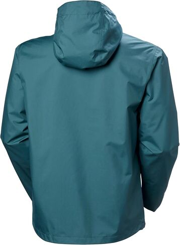 Helly Hansen Men's Seven J Waterproof Windproof Breathable Rain Jacket, 980 Ebony, XXX-Large in Kuwait