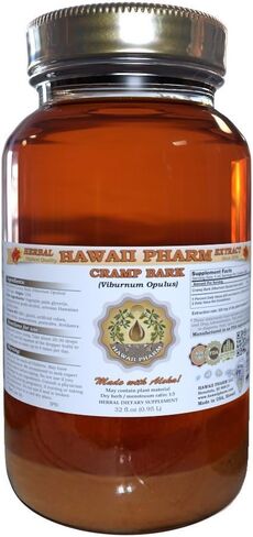 Cramp Bark Liquid Extract, Cramp Bark (Viburnum Opulus) Tincture Supplement 4 oz in Saudi Arabia