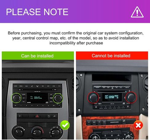 [2G+64G] Car Stereo Radio for Jeep Wrangler JK Compass Patriot/Chrysler/Dodge RAM with Wireless CarPlay Andriod Auto, 7 inch Touch Screen Android 13 Headunit with GPS Navi/WiFi/Bluetooth/Camera in Saudi Arabia