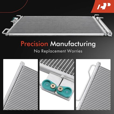 A-Premium Air Conditioning A/C Contenser متوافق مع Ford Expedition 1997-2006 & Lincoln Blackwood 2002 ، Navigator 1998-2006 ، استبدل# 4879 ، 6L1Z19712AA in Saudi Arabia