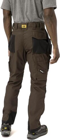 Caterpillar Men's Trademark Work Pants Built from Tough Canvas Fabric with Cargo Space, Classic Fit, Army Moss, 36W x 34L in Saudi Arabia