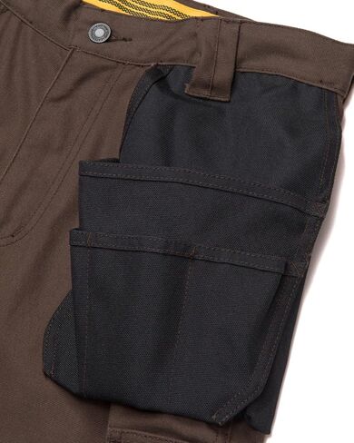 Caterpillar Men's Trademark Work Pants Built from Tough Canvas Fabric with Cargo Space, Classic Fit, Army Moss, 36W x 34L in Saudi Arabia