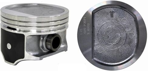 Set of 6 D Shaped Hypereutectic Dish Top Pistons for 96-06 Jeep 242 | .020 (.50mm Oversized) | 3.895in. Bore Diameter in Kuwait