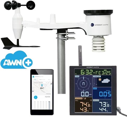 Ambient Weather WS-1965 WiFi Weather Station w/Remote Monitoring and Ambient Weather Network Access in Kuwait
