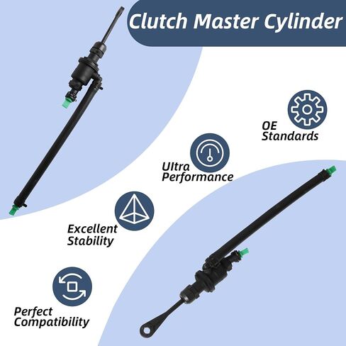 Clutch Master Cylinder Compatible with Hyundai Elantra Sedan 11-16, for Coupe 13-14, for GT 13-17, for Veloster 12-17, Fit for Kia Forte Sedan 14-19, for Koup 14-16, for Forte 5 14-18 OE# 416053X100 in Saudi Arabia