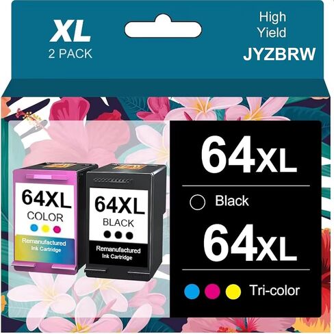 962XL Ink Cartridges Combo Pack Compatible for HP 962XL 962 Ink 962XL Ink Cartridges Works with HP OfficeJet 9015e; OfficeJet Pro 9010 9012e 9018 9020 9025e Printers (BK C Y M) 4-Packs in Saudi Arabia