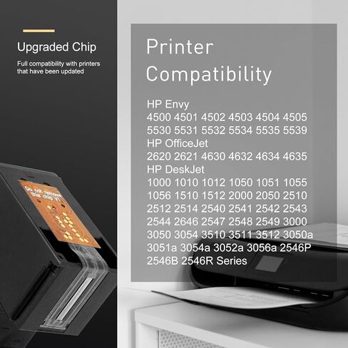 962XL Ink Cartridges Combo Pack Compatible for HP 962XL 962 Ink 962XL Ink Cartridges Works with HP OfficeJet 9015e; OfficeJet Pro 9010 9012e 9018 9020 9025e Printers (BK C Y M) 4-Packs in Saudi Arabia
