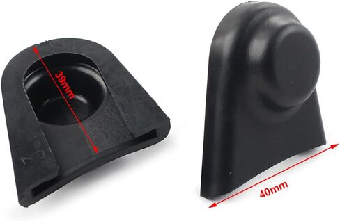 Liru Black Rubber Screw Nut Bltts يغطي مقاوم للماء لدراجة نارية Harley Touring in Saudi Arabia