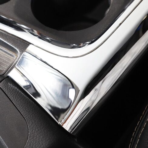 غطاء لوحة كأس وحدة التحكم في المركز الأمامي Cover Cover Chrome for Dodge for RAM 1500 2010 ، لـ RAM 1500 2011-2017 FCCCHSPTCCFDR1 in Saudi Arabia