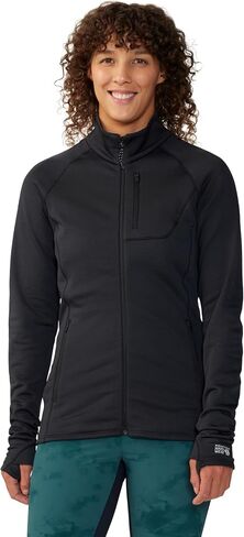 Mountain Hardwear Women's Standard Glacial Trail Full Zip in Saudi Arabia