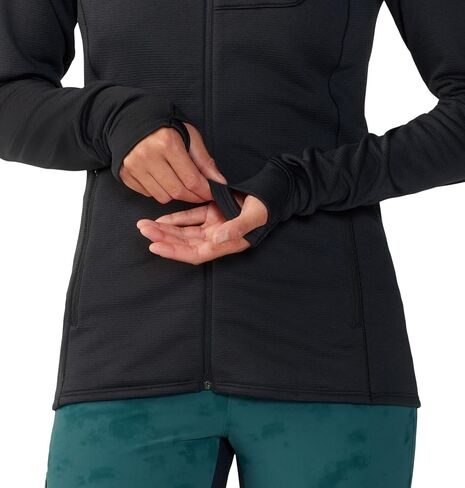 Mountain Hardwear Women's Standard Glacial Trail Full Zip in Saudi Arabia