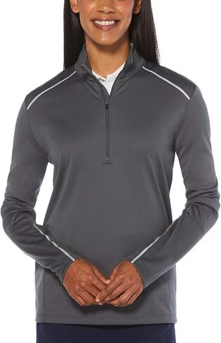 Callaway Women's Short Sleeve Water Repellent 1/4 Zip Top in Saudi Arabia