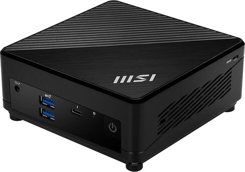 MSI Cubi 5 Mini PC (10-Core Intel i5-1235U, Intel UHD, 32GB RAM, 1TB PCIe SSD, Thunderbolt 4, WiFi 6E, Bluetooth 5.3, Black, Win 11 Pro) with Dockztorm Hub in Saudi Arabia