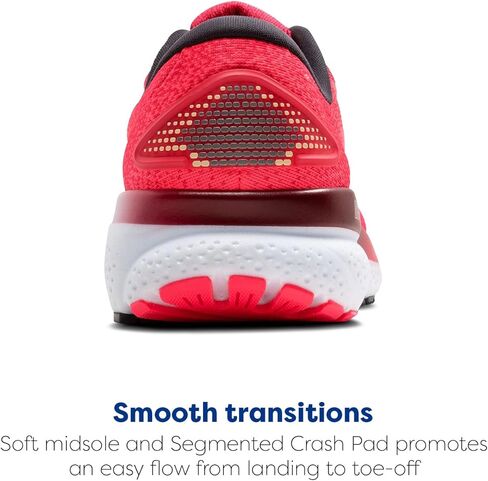 Brooks Women’s Ghost 16 Neutral Running Shoe - White/Black/Rose Gold - 10 Medium in Saudi Arabia