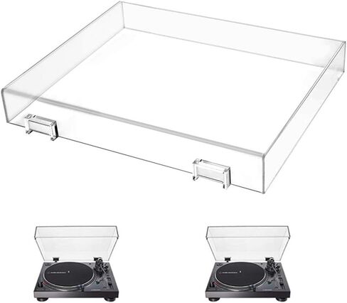 غطاء غبار بديل لـ AT-LP60X/ATLP60XBT/AT-LP60XBTA، غطاء غبار لمشغل التسجيل الأكريليك متوافق مع الصوت LP60x وLP60xBT وLP60XBTA T-e-c-h-n-i-c-a Turntab (الطراز C) in Saudi Arabia