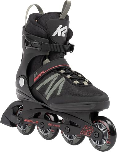K2 Kinetic 80 Men's Inline Skates - Black/Gray, 13.0 in Saudi Arabia